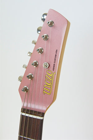 SOLD Asher "Mozo" Burgundy Mist Nitro Guitar, #775/10