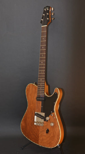 SOLD Asher 2018 T Deluxe Master Series with Prehistoric Kauri Wood Body and Neck, #1044