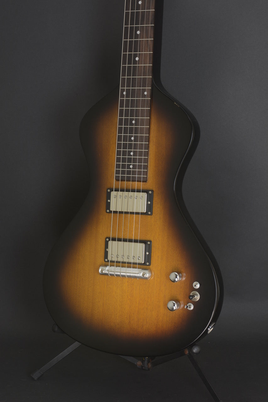 SOLD 2018 "Suped Up" Asher Electro Hawaiian® Junior Lap Steel Guitar with Lollar Imperial Humbuckers  - Tobacco Burst